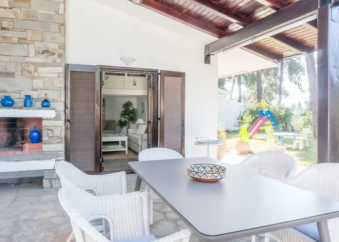 Villa Aurora In Sani With Garden And Pool Sani (Chalkidiki)