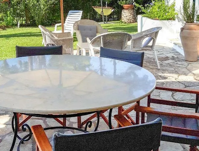 Aurora In Sani With Garden And Pool Villa